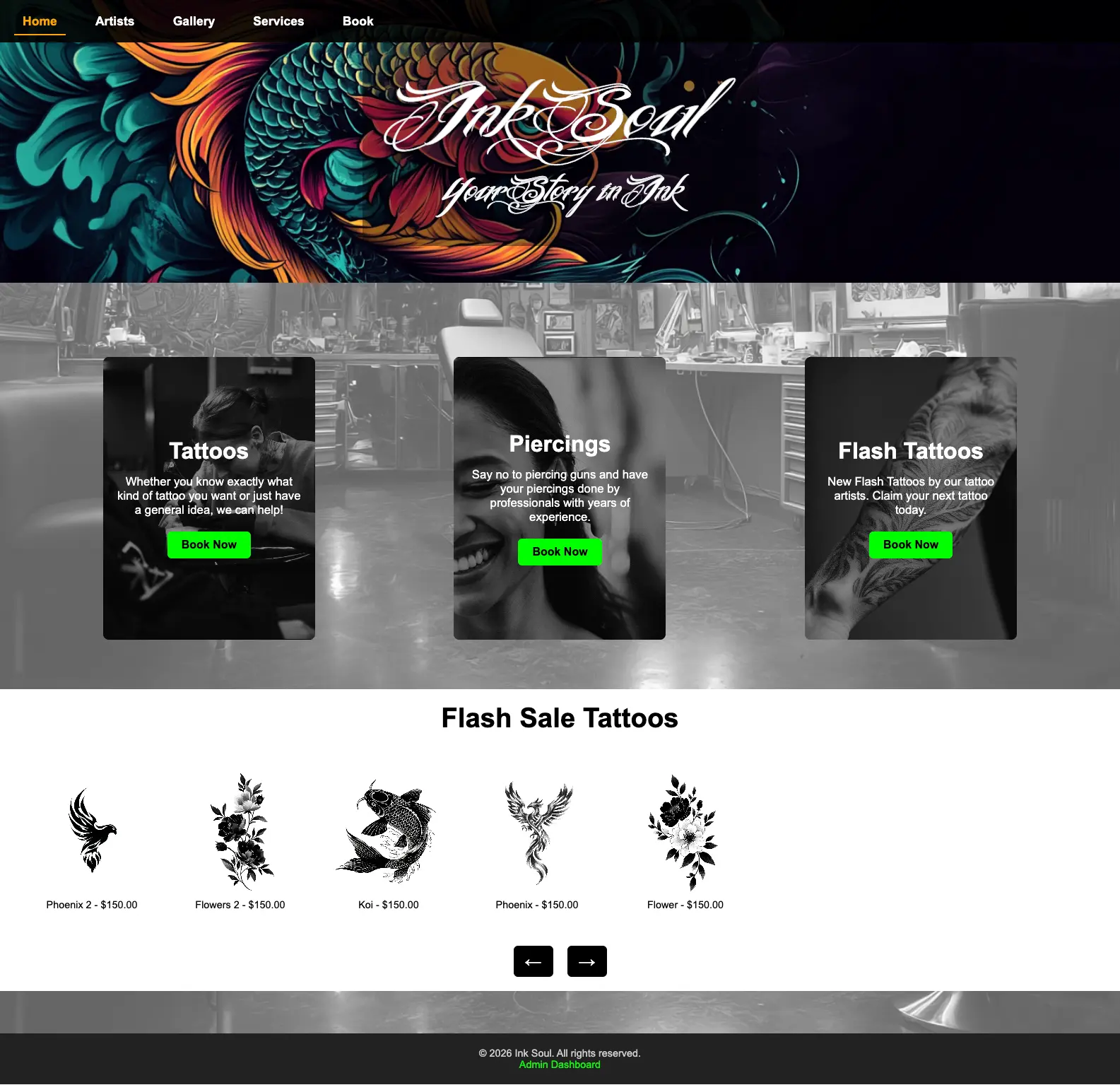 InkSoul project preview